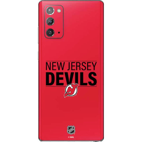 NHL New Jersey Devils Lineup Galaxy Note20 5G Skin