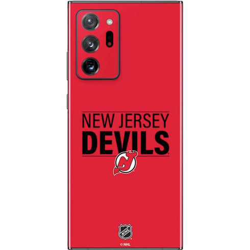 NHL New Jersey Devils Lineup Galaxy Note20 Ultra 5G Skin