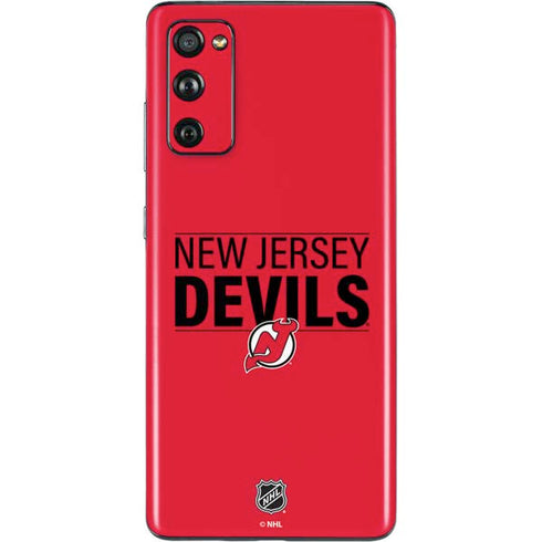NHL New Jersey Devils Lineup Galaxy S20 Fan Edition Skin