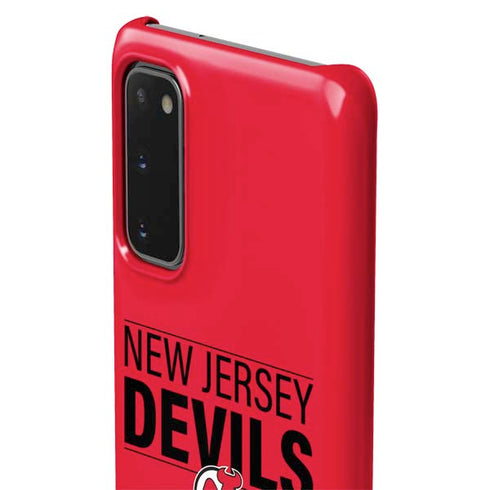 NHL New Jersey Devils Lineup Galaxy S20 Lite Case