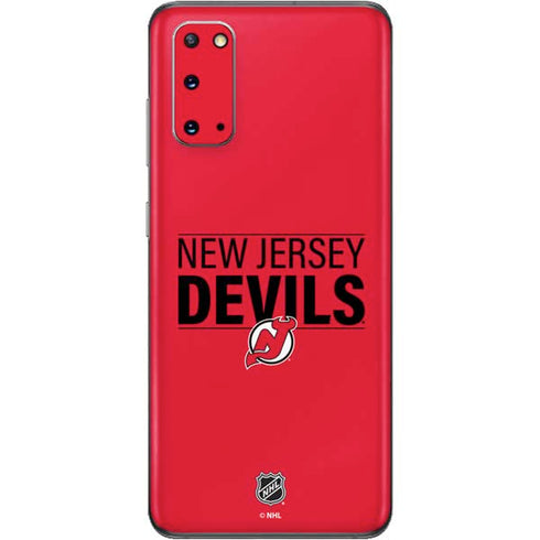 NHL New Jersey Devils Lineup Galaxy S20 Skin