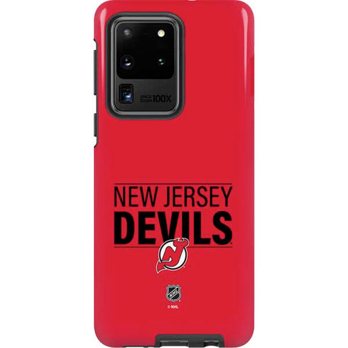 NHL New Jersey Devils Lineup Galaxy S20 Ultra 5G Pro Case