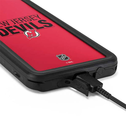 NHL New Jersey Devils Lineup Galaxy S20 Waterproof Case