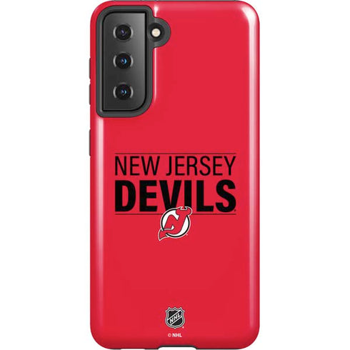 NHL New Jersey Devils Lineup Galaxy S21 5G Pro Case
