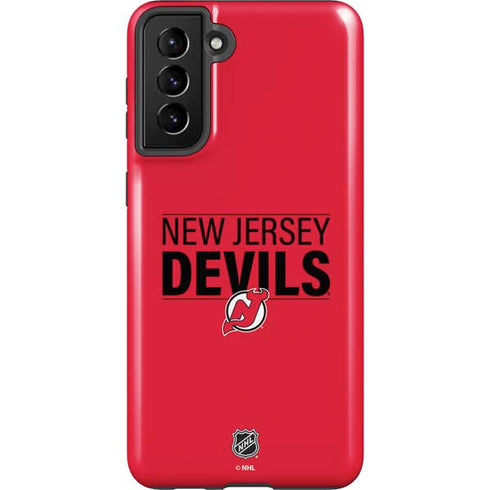 NHL New Jersey Devils Lineup Galaxy S21 Plus 5G Pro Case