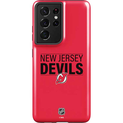 NHL New Jersey Devils Lineup Galaxy S21 Ultra 5G Pro Case