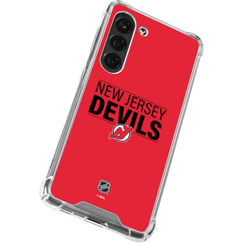 NHL New Jersey Devils Lineup Galaxy S23 Clear Case