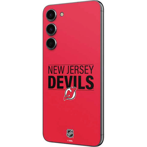 NHL New Jersey Devils Lineup Galaxy S23 Plus Skin