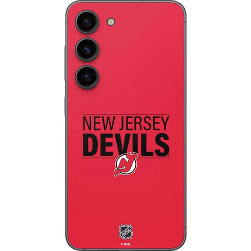 NHL New Jersey Devils Lineup Galaxy S23 Skin