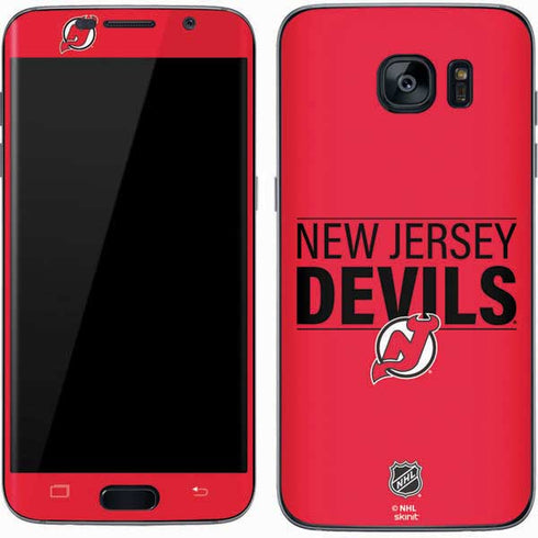NHL New Jersey Devils Lineup Galaxy S7 Skin
