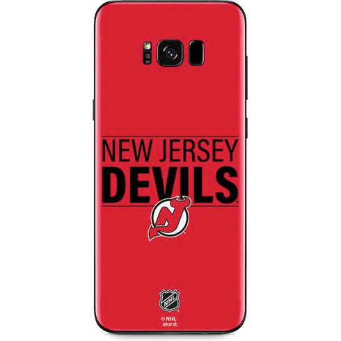 NHL New Jersey Devils Lineup Galaxy S8 Skin