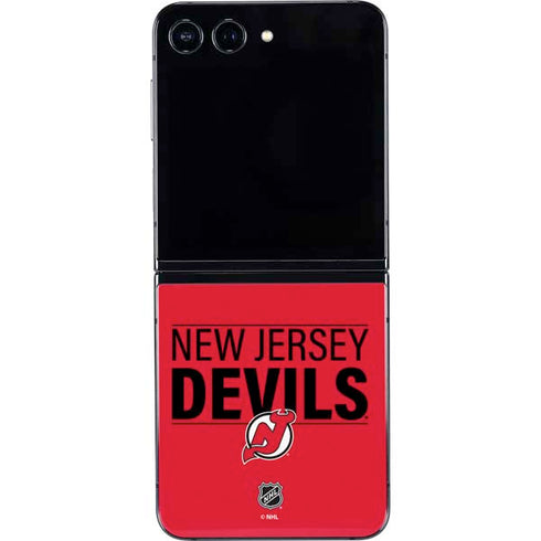 NHL New Jersey Devils Lineup Galaxy Z Flip5 5G Skin