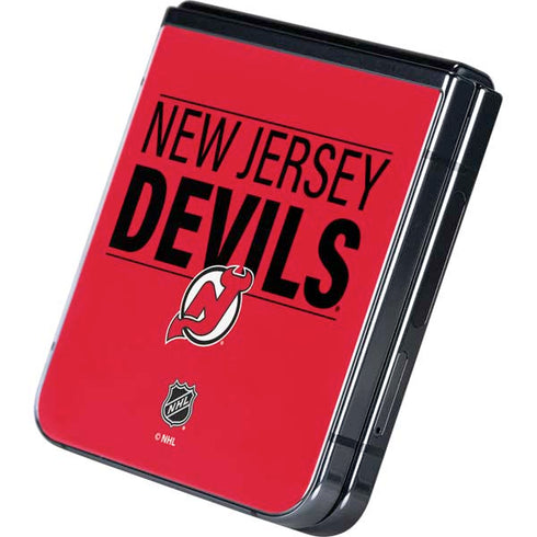NHL New Jersey Devils Lineup Galaxy Z Flip5 5G Skin