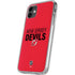 NHL New Jersey Devils Lineup iPhone 11 Clear Case
