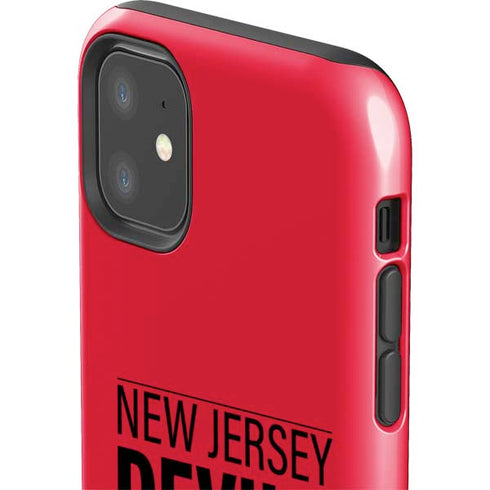 NHL New Jersey Devils Lineup iPhone 11 Impact Case