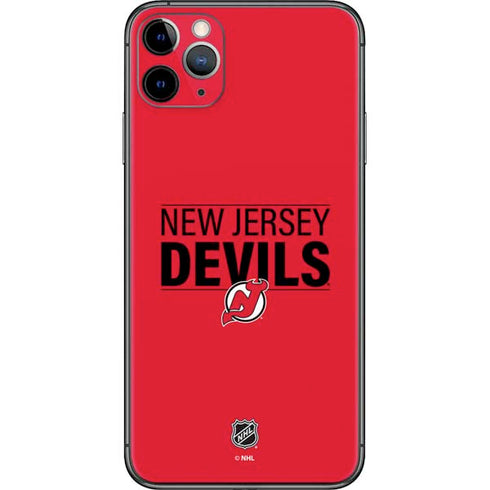 NHL New Jersey Devils Lineup iPhone 11 Pro Max Skin
