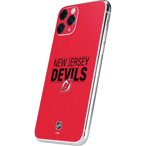 NHL New Jersey Devils Lineup iPhone 11 Pro Skin