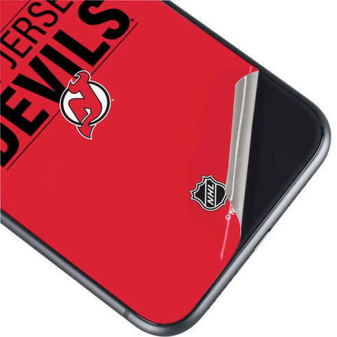 NHL New Jersey Devils Lineup iPhone 11 Skin