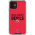 NHL New Jersey Devils Lineup iPhone 12 Clear Case