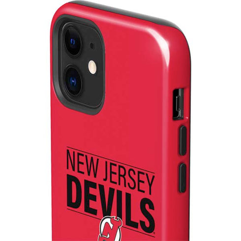 NHL New Jersey Devils Lineup iPhone 12 Impact Case