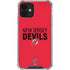 NHL New Jersey Devils Lineup iPhone 12 Mini Clear Case