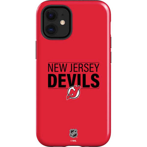 NHL New Jersey Devils Lineup iPhone 12 Mini Impact Case