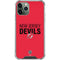 NHL New Jersey Devils Lineup iPhone 12 Pro Clear Case