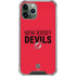NHL New Jersey Devils Lineup iPhone 12 Pro Clear Case