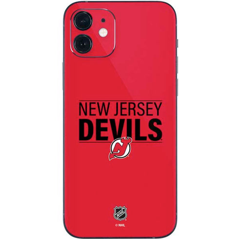 NHL New Jersey Devils Lineup iPhone 12 Skin