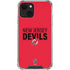 NHL New Jersey Devils Lineup iPhone 13 Mini Clear Case