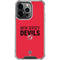 NHL New Jersey Devils Lineup iPhone 13 Pro Clear Case