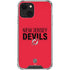 NHL New Jersey Devils Lineup iPhone 14 Plus Clear Case