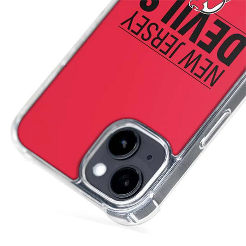NHL New Jersey Devils Lineup iPhone 15 Plus MagSafe Case
