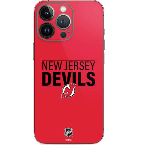 NHL New Jersey Devils Lineup iPhone 14 Pro Skin