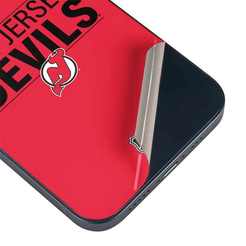 NHL New Jersey Devils Lineup iPhone 14 Skin