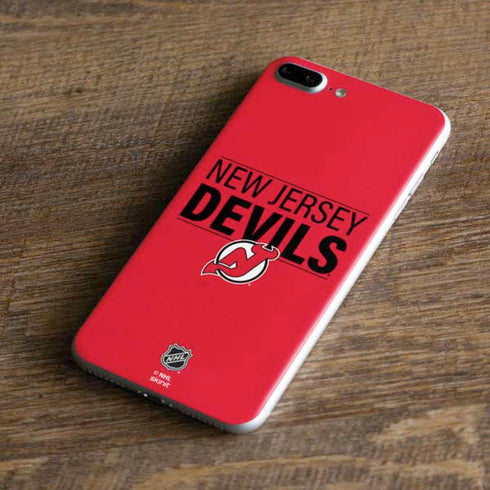 NHL New Jersey Devils Lineup iPhone 8 Plus Skin
