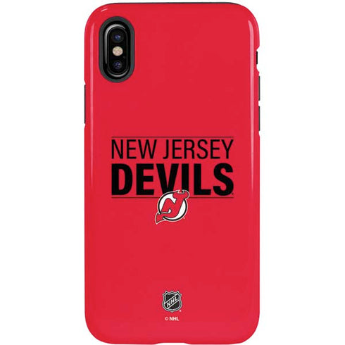 NHL New Jersey Devils Lineup iPhone X Pro Case