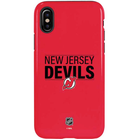NHL New Jersey Devils Lineup iPhone XS Pro Case