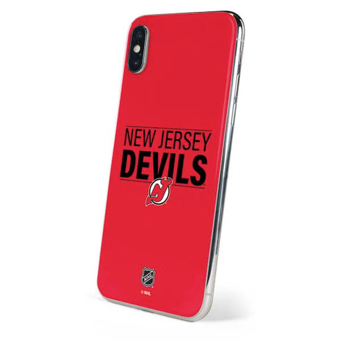 NHL New Jersey Devils Lineup iPhone XS Skin