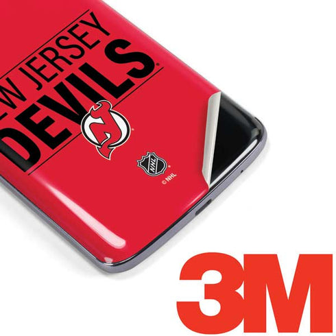 NHL New Jersey Devils Lineup Moto E5 Plus Skin