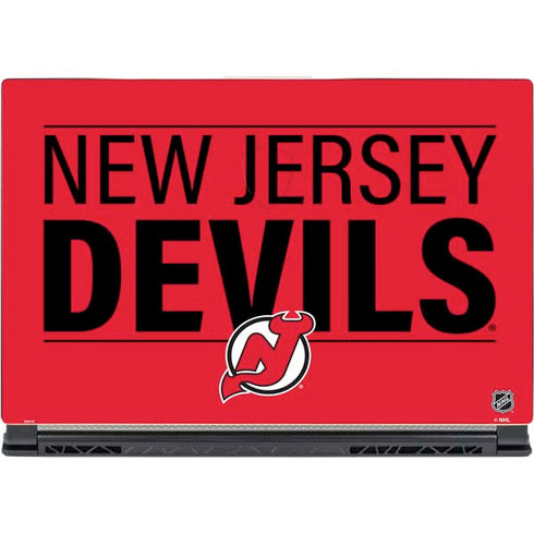 NHL New Jersey Devils Lineup MSI GS65 Stealth Laptop Skin