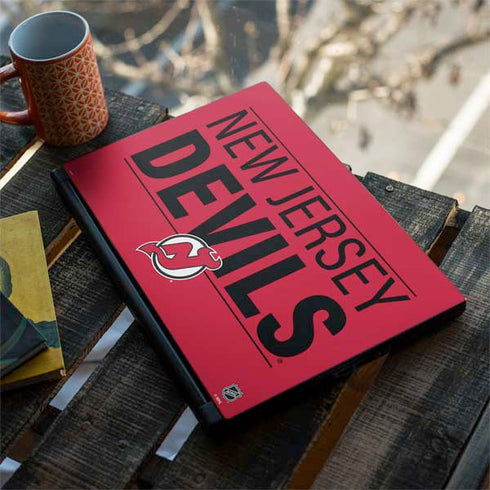 NHL New Jersey Devils Lineup MSI GS65 Stealth Laptop Skin