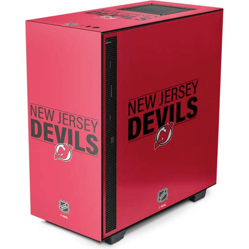 NHL New Jersey Devils Lineup NZXT H510 Compact ATX Mid-Tower Case Skin