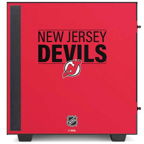 NHL New Jersey Devils Lineup NZXT H510 Compact ATX Mid-Tower Case Skin