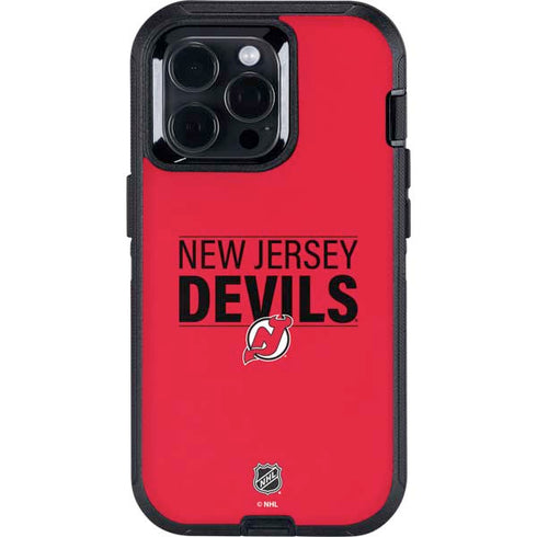 NHL New Jersey Devils Lineup Otterbox Defender iPhone Skin