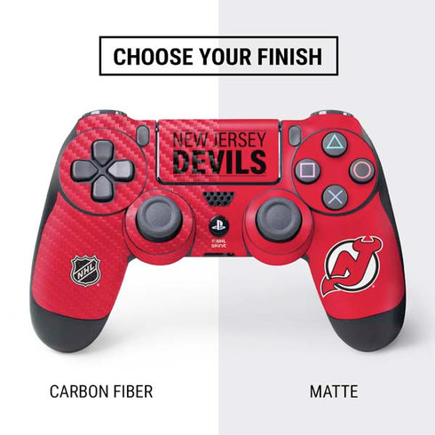 NHL New Jersey Devils Lineup PS4 Controller Skin
