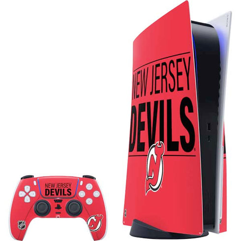 NHL New Jersey Devils Lineup PS5 Bundle Skin