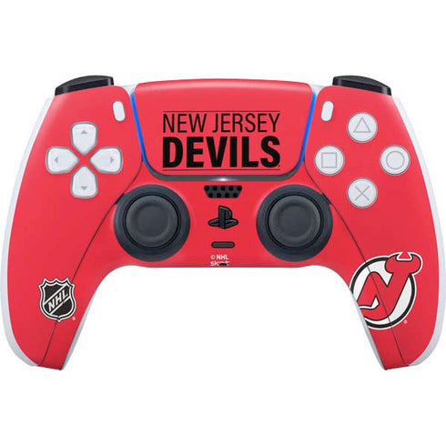 NHL New Jersey Devils Lineup PS5 Controller Skin