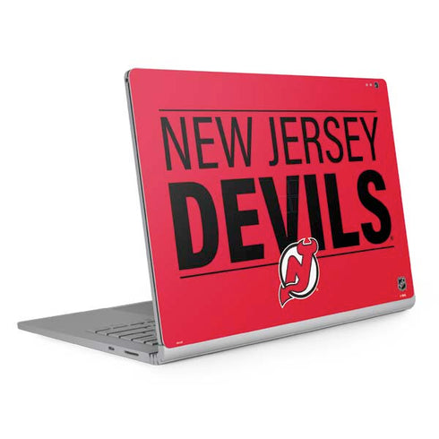 NHL New Jersey Devils Lineup Surface Book 2 13.5in Skin