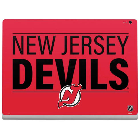 NHL New Jersey Devils Lineup Surface Book 2 13.5in Skin